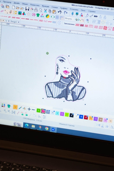 Обучение работе в программе на курсе машинной вышивки "Базовый" сокращенный