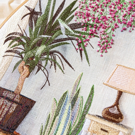 Курс «Художественная вышивка»: работа ученика школы «EMBcentre», Ярославль