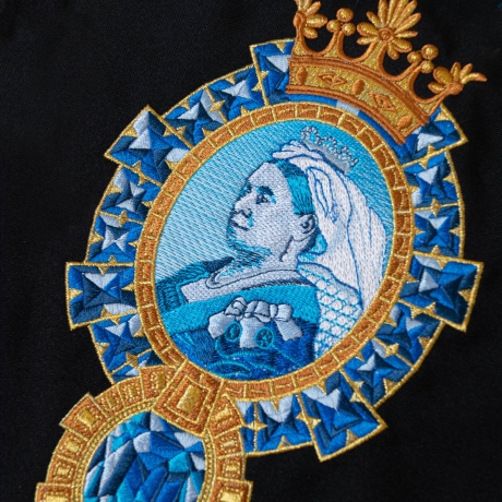 Работа ученика курса «Художественная вышивка»  от школы «EMBcentre», Ярославль