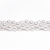 Кристальный жемчуг Swarovski White Pearl (650), 6 мм