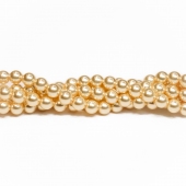 Кристальный жемчуг Swarovski Gold Pearl (296), 4 мм